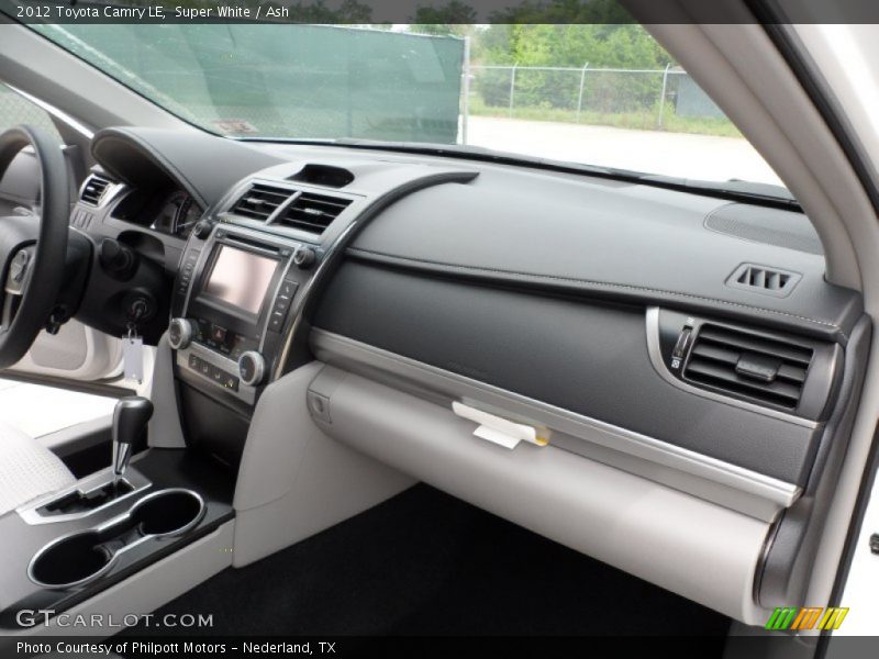 Super White / Ash 2012 Toyota Camry LE