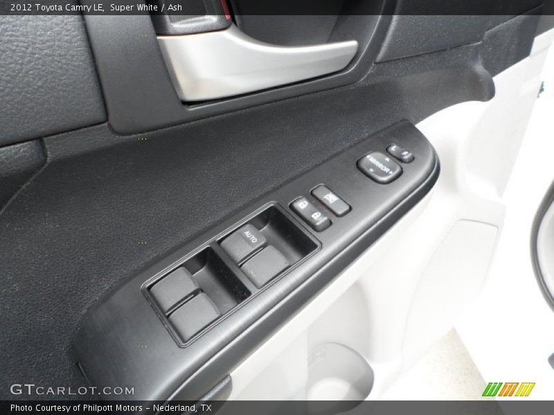 Super White / Ash 2012 Toyota Camry LE