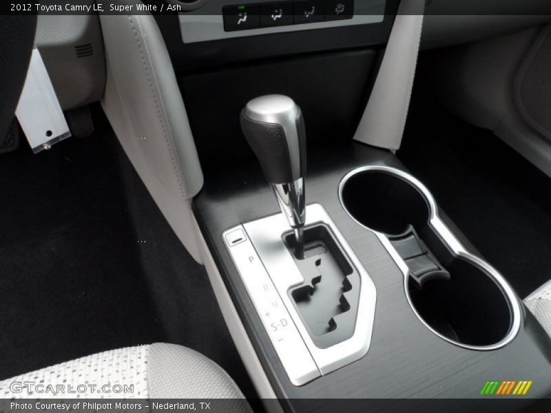 Super White / Ash 2012 Toyota Camry LE