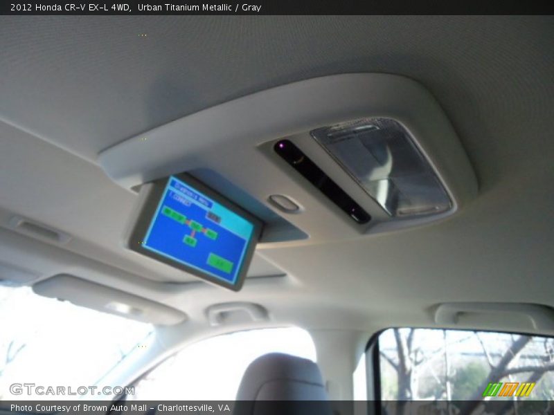 Urban Titanium Metallic / Gray 2012 Honda CR-V EX-L 4WD