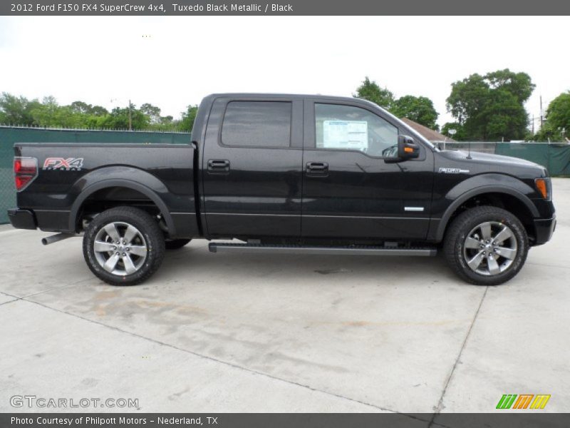 Tuxedo Black Metallic / Black 2012 Ford F150 FX4 SuperCrew 4x4