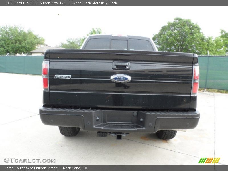 Tuxedo Black Metallic / Black 2012 Ford F150 FX4 SuperCrew 4x4