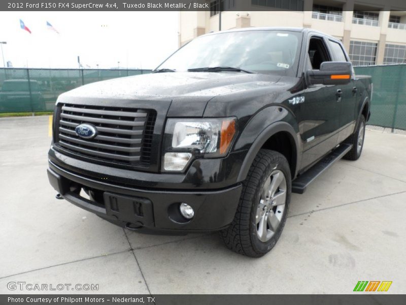 Tuxedo Black Metallic / Black 2012 Ford F150 FX4 SuperCrew 4x4
