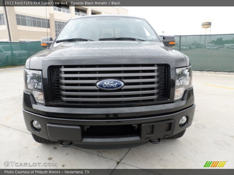 Tuxedo Black Metallic / Black 2012 Ford F150 FX4 SuperCrew 4x4