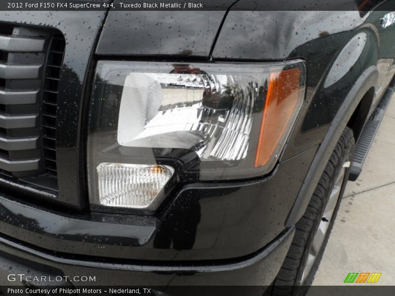 Tuxedo Black Metallic / Black 2012 Ford F150 FX4 SuperCrew 4x4
