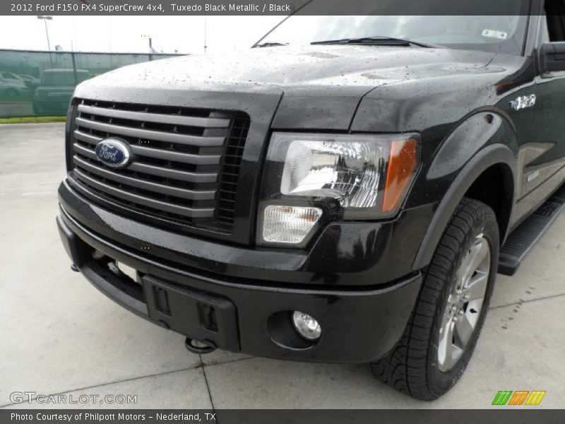 Tuxedo Black Metallic / Black 2012 Ford F150 FX4 SuperCrew 4x4