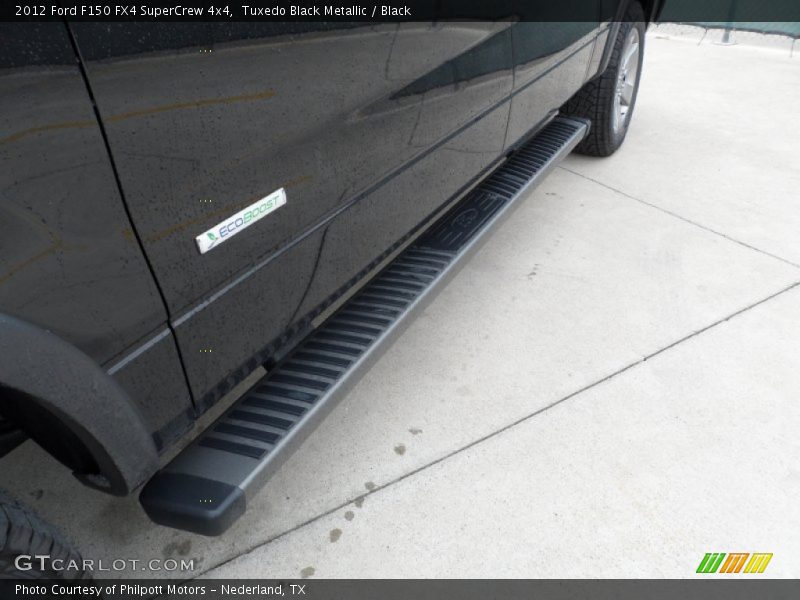 Tuxedo Black Metallic / Black 2012 Ford F150 FX4 SuperCrew 4x4