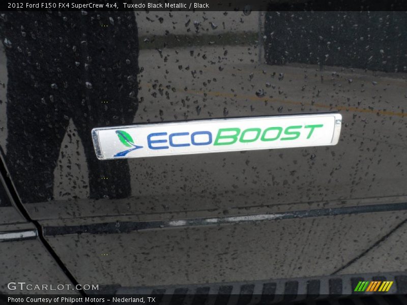 Tuxedo Black Metallic / Black 2012 Ford F150 FX4 SuperCrew 4x4