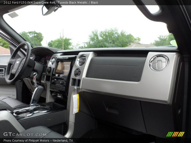 Tuxedo Black Metallic / Black 2012 Ford F150 FX4 SuperCrew 4x4