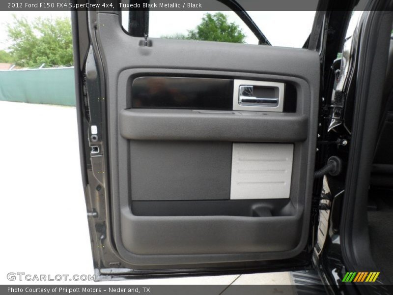 Tuxedo Black Metallic / Black 2012 Ford F150 FX4 SuperCrew 4x4