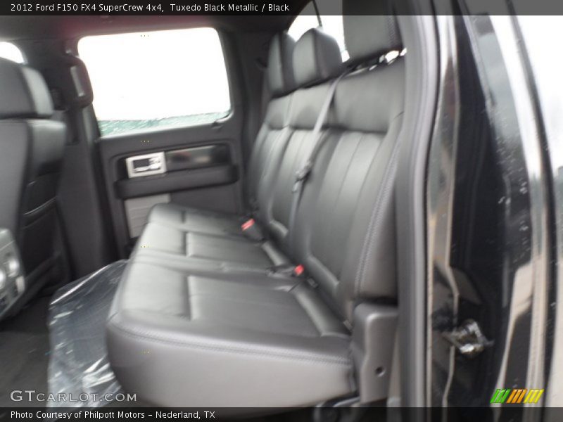 Tuxedo Black Metallic / Black 2012 Ford F150 FX4 SuperCrew 4x4