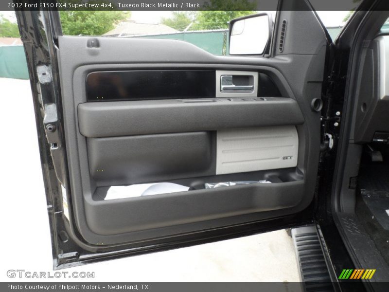 Tuxedo Black Metallic / Black 2012 Ford F150 FX4 SuperCrew 4x4