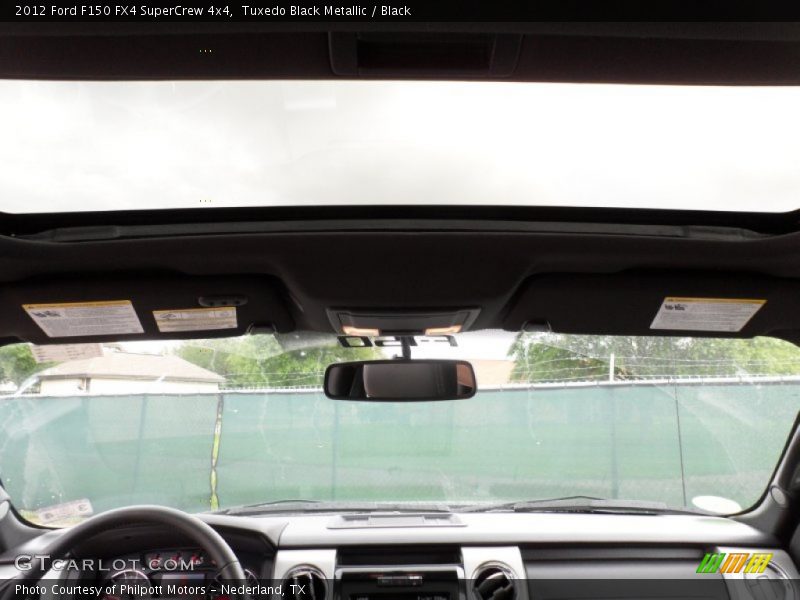 Tuxedo Black Metallic / Black 2012 Ford F150 FX4 SuperCrew 4x4