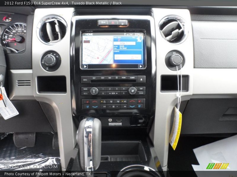 Tuxedo Black Metallic / Black 2012 Ford F150 FX4 SuperCrew 4x4