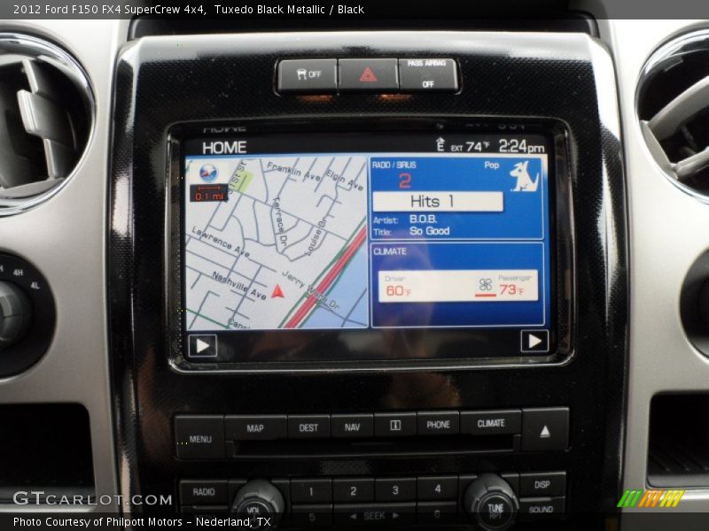 Tuxedo Black Metallic / Black 2012 Ford F150 FX4 SuperCrew 4x4