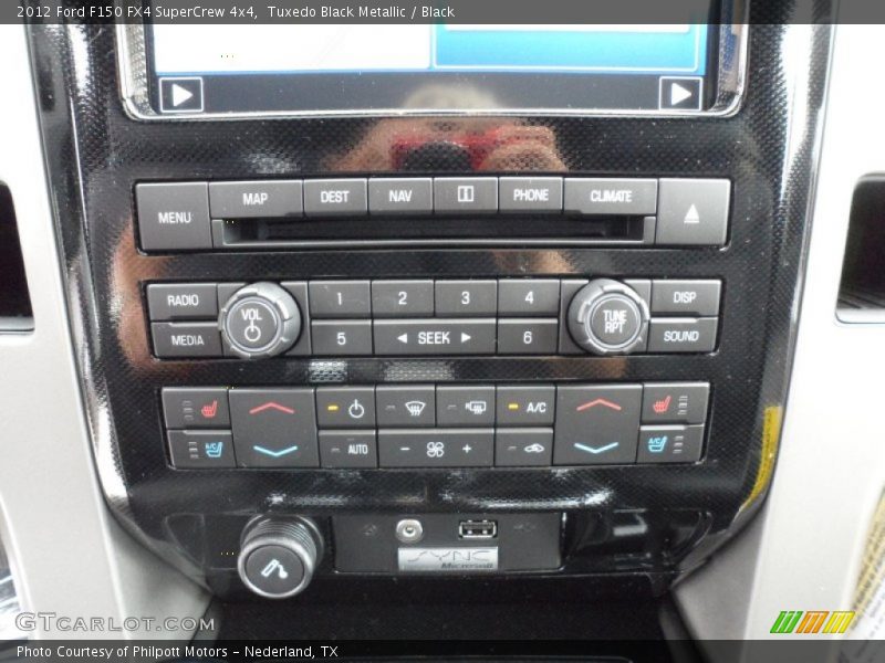 Tuxedo Black Metallic / Black 2012 Ford F150 FX4 SuperCrew 4x4