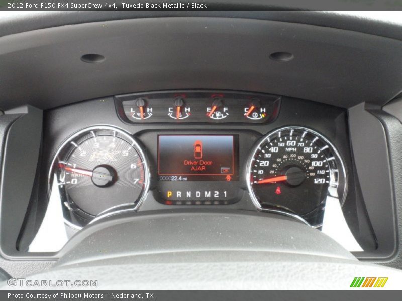 Tuxedo Black Metallic / Black 2012 Ford F150 FX4 SuperCrew 4x4