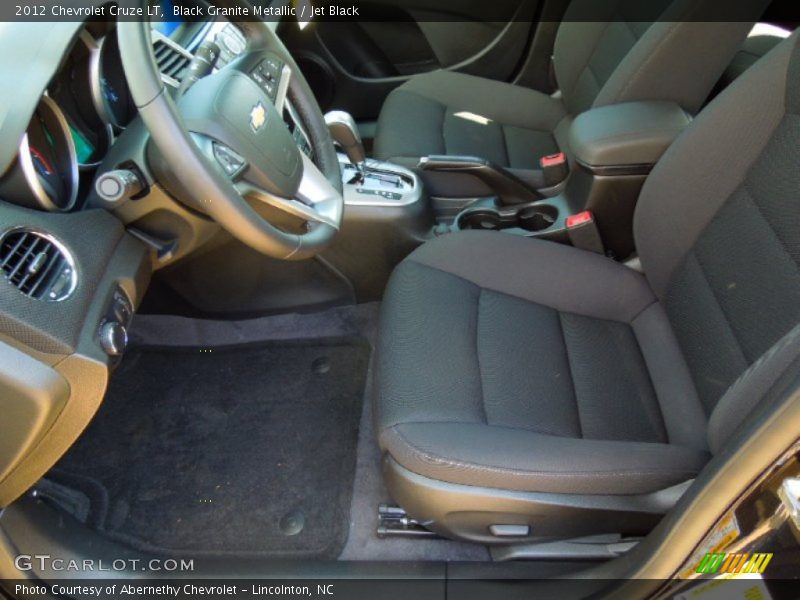 Black Granite Metallic / Jet Black 2012 Chevrolet Cruze LT