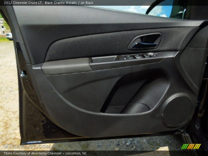 Black Granite Metallic / Jet Black 2012 Chevrolet Cruze LT