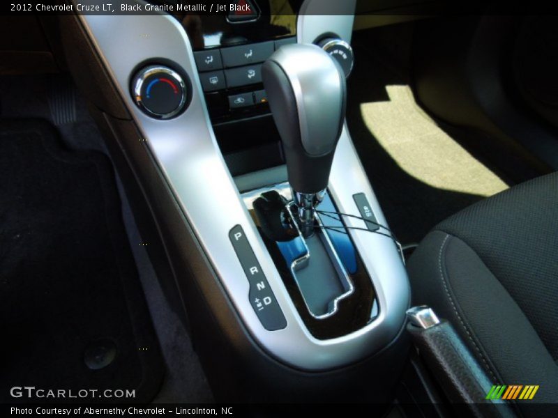 Black Granite Metallic / Jet Black 2012 Chevrolet Cruze LT