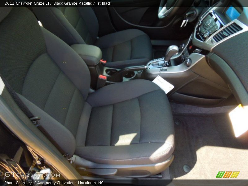 Black Granite Metallic / Jet Black 2012 Chevrolet Cruze LT