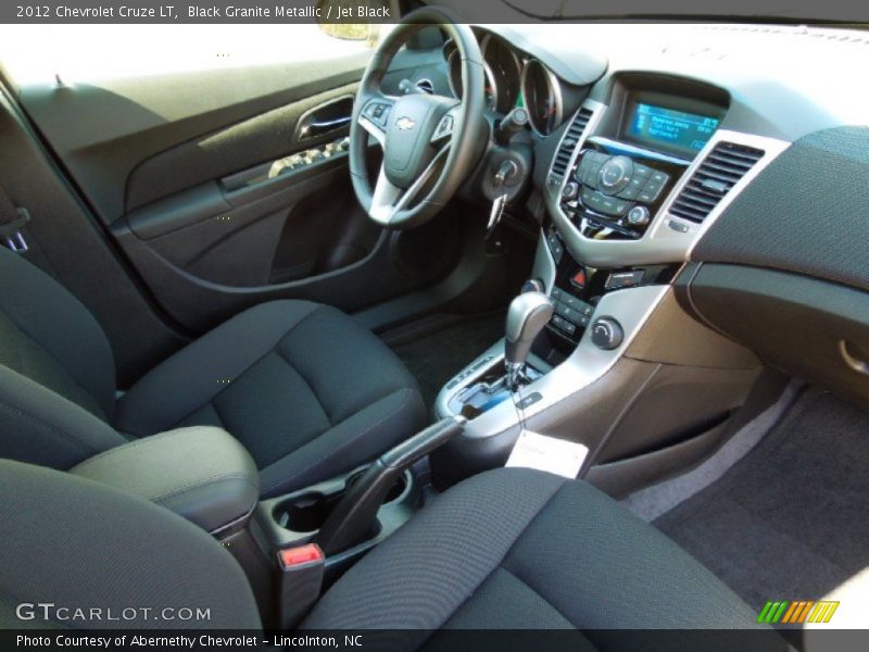 Black Granite Metallic / Jet Black 2012 Chevrolet Cruze LT