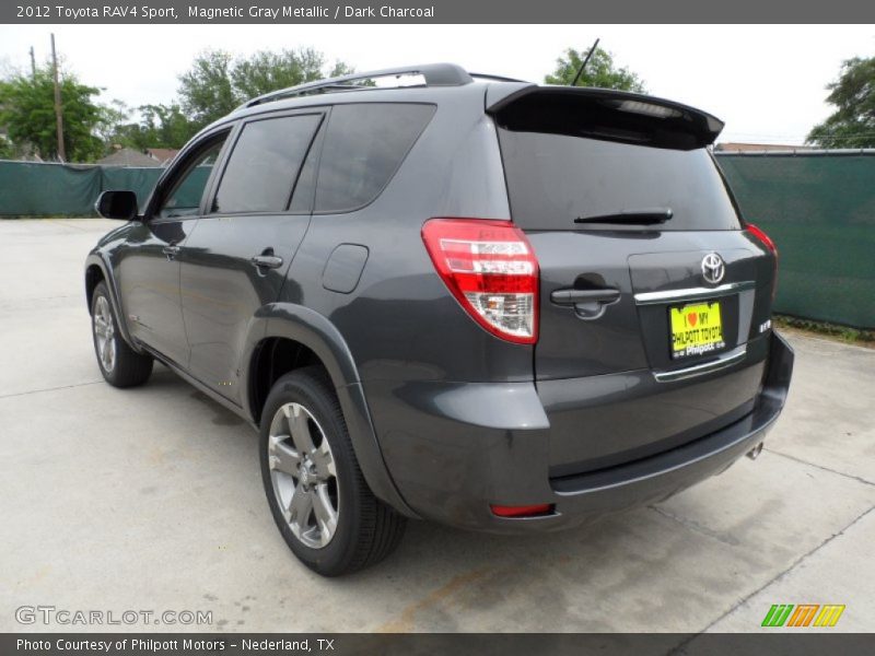 Magnetic Gray Metallic / Dark Charcoal 2012 Toyota RAV4 Sport