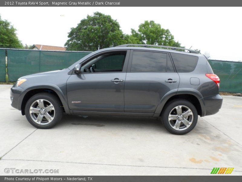 Magnetic Gray Metallic / Dark Charcoal 2012 Toyota RAV4 Sport