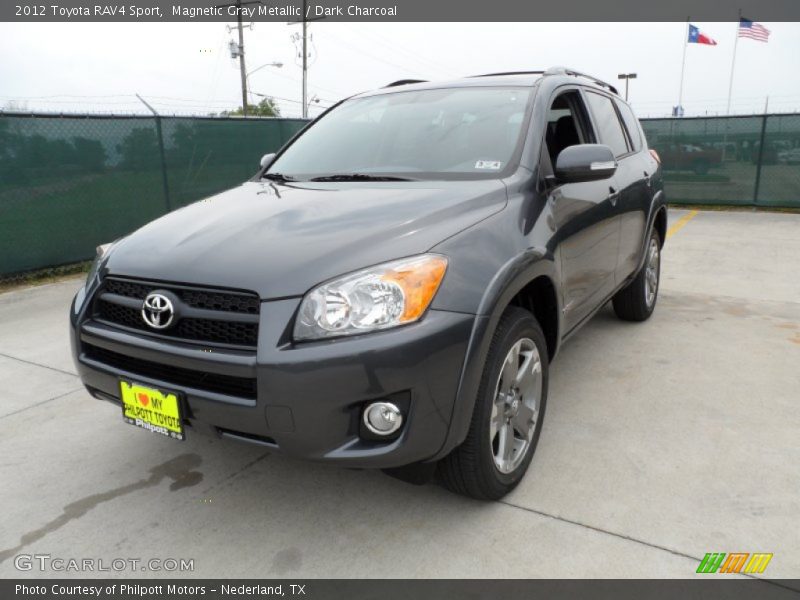 Magnetic Gray Metallic / Dark Charcoal 2012 Toyota RAV4 Sport
