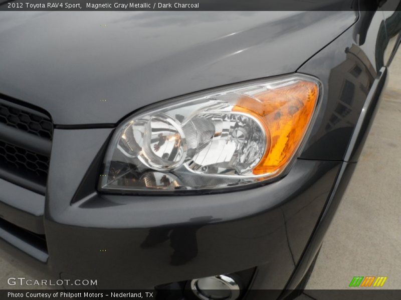 Magnetic Gray Metallic / Dark Charcoal 2012 Toyota RAV4 Sport