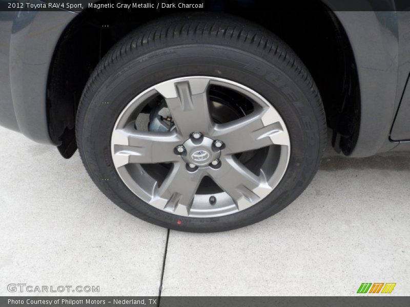 Magnetic Gray Metallic / Dark Charcoal 2012 Toyota RAV4 Sport