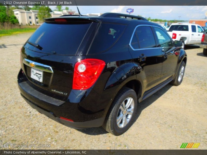 Black / Jet Black 2012 Chevrolet Equinox LT