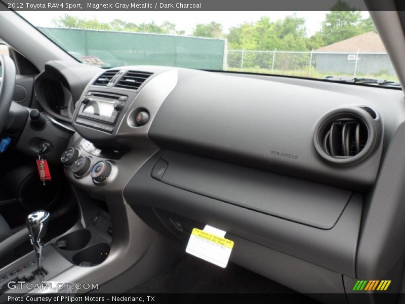 Magnetic Gray Metallic / Dark Charcoal 2012 Toyota RAV4 Sport