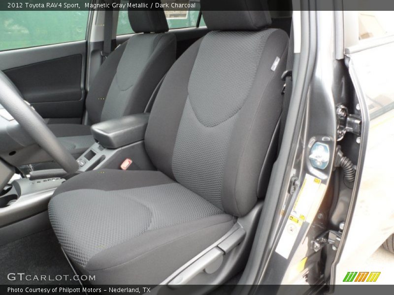 Magnetic Gray Metallic / Dark Charcoal 2012 Toyota RAV4 Sport