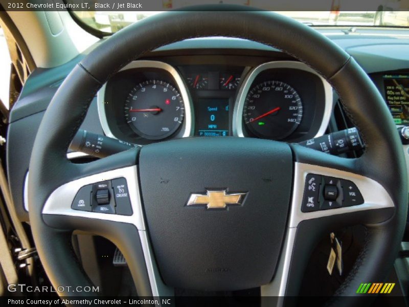 Black / Jet Black 2012 Chevrolet Equinox LT