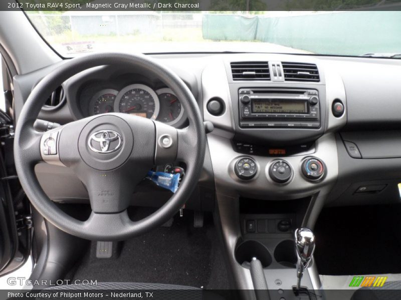 Magnetic Gray Metallic / Dark Charcoal 2012 Toyota RAV4 Sport