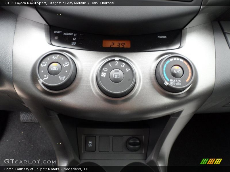 Magnetic Gray Metallic / Dark Charcoal 2012 Toyota RAV4 Sport