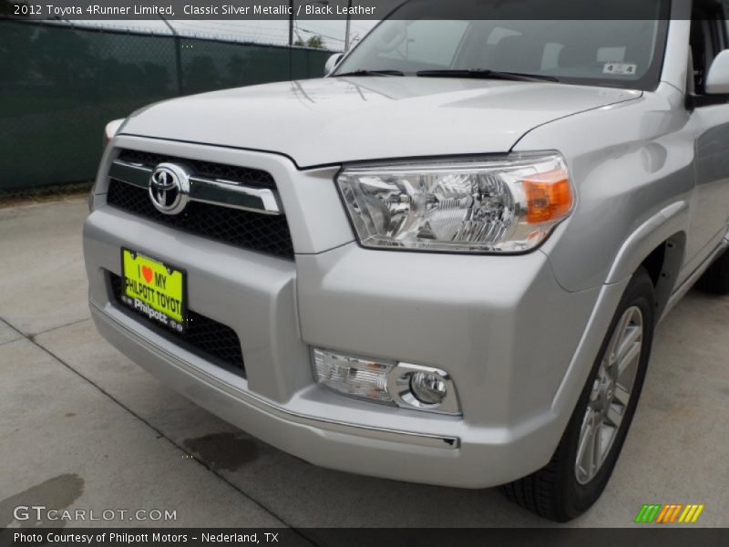 Classic Silver Metallic / Black Leather 2012 Toyota 4Runner Limited
