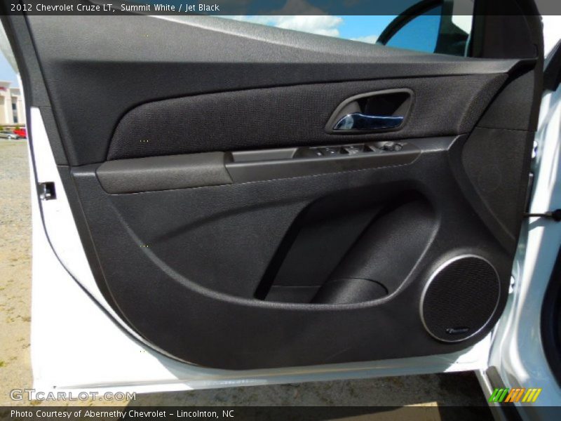 Summit White / Jet Black 2012 Chevrolet Cruze LT