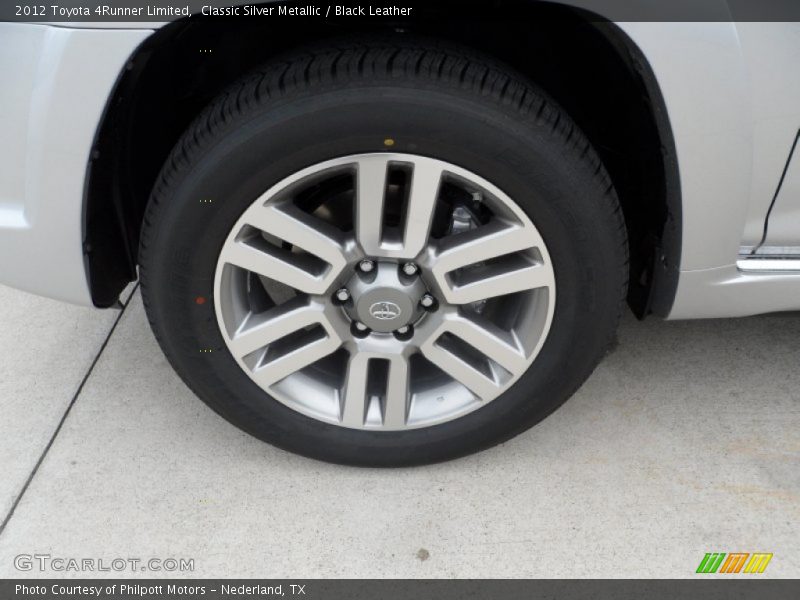Classic Silver Metallic / Black Leather 2012 Toyota 4Runner Limited