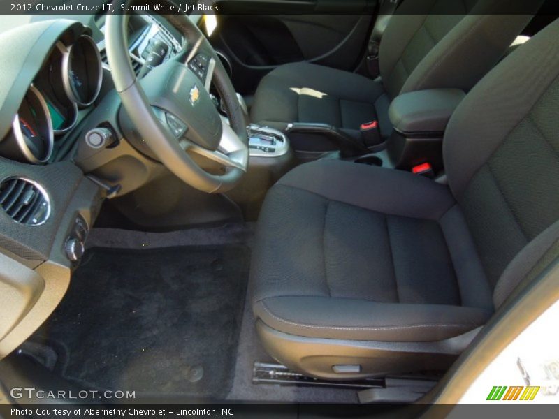 Summit White / Jet Black 2012 Chevrolet Cruze LT