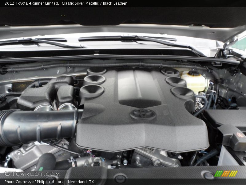 Classic Silver Metallic / Black Leather 2012 Toyota 4Runner Limited