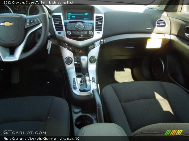 Summit White / Jet Black 2012 Chevrolet Cruze LT