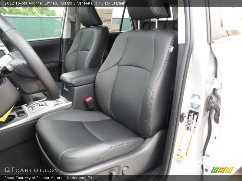 Classic Silver Metallic / Black Leather 2012 Toyota 4Runner Limited