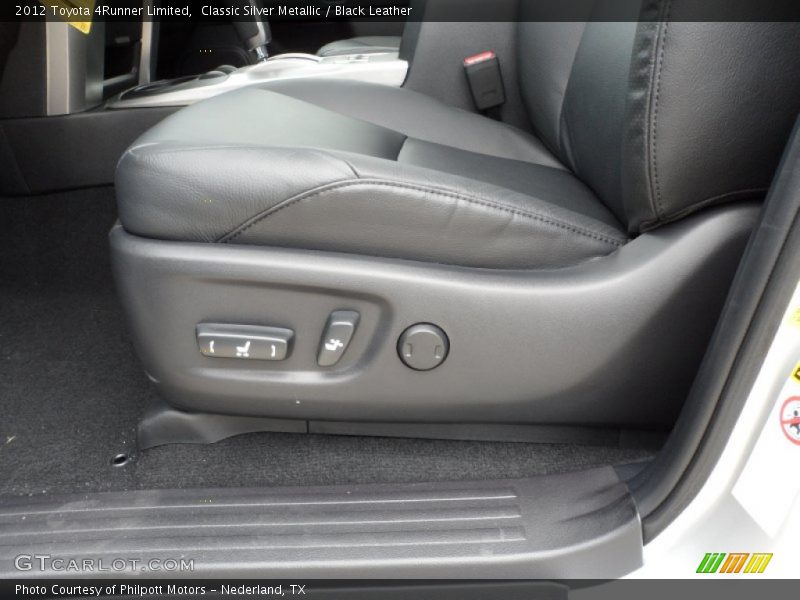 Classic Silver Metallic / Black Leather 2012 Toyota 4Runner Limited
