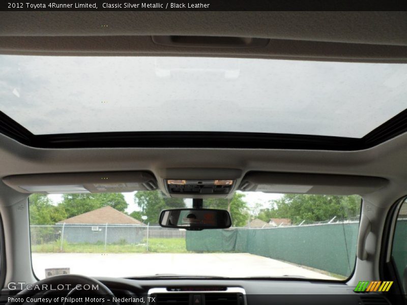 Classic Silver Metallic / Black Leather 2012 Toyota 4Runner Limited