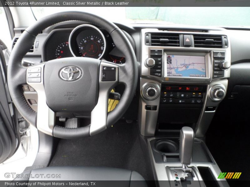 Classic Silver Metallic / Black Leather 2012 Toyota 4Runner Limited