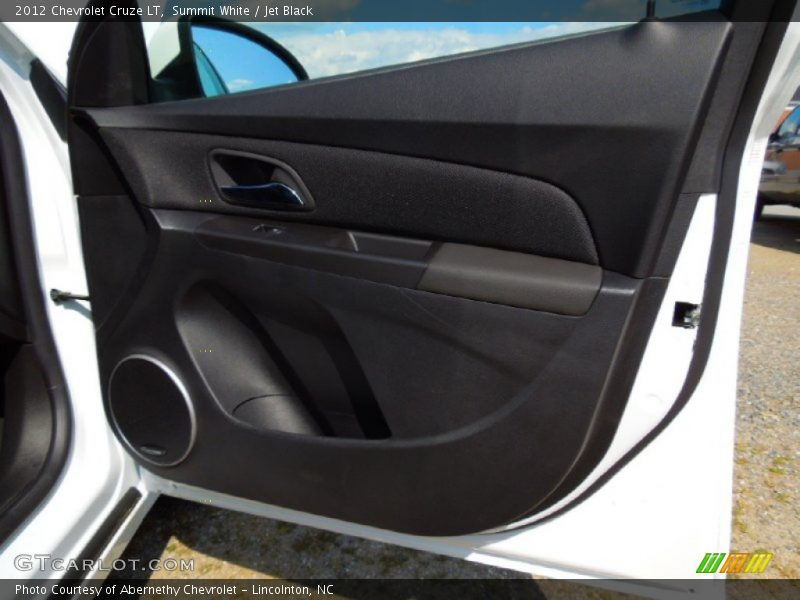 Summit White / Jet Black 2012 Chevrolet Cruze LT