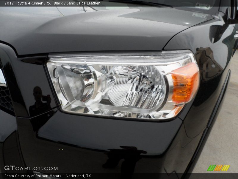 Black / Sand Beige Leather 2012 Toyota 4Runner SR5