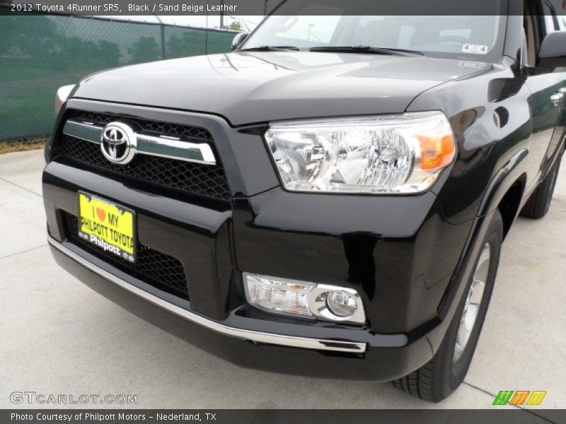 Black / Sand Beige Leather 2012 Toyota 4Runner SR5